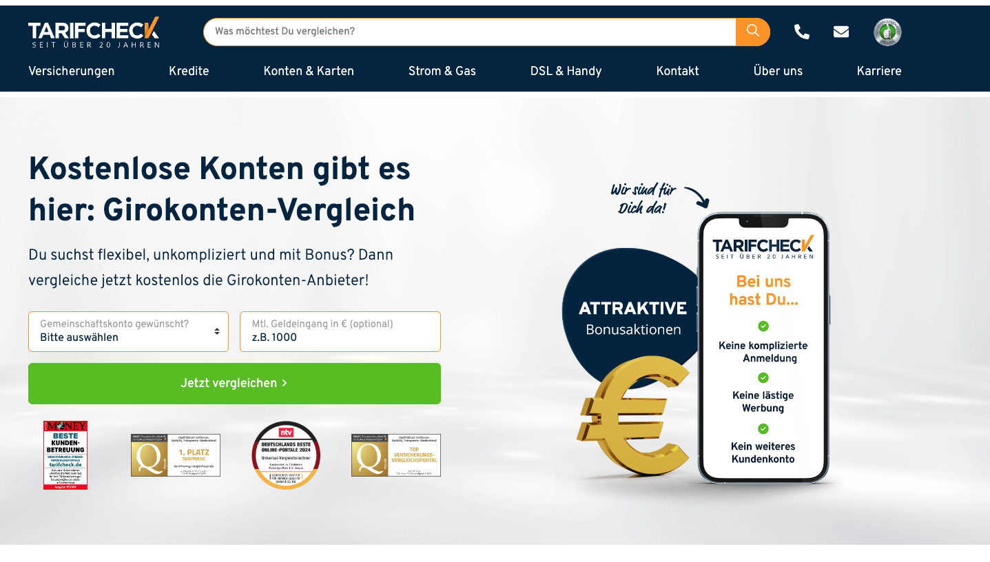 Tarifcheck Partnerprogramm